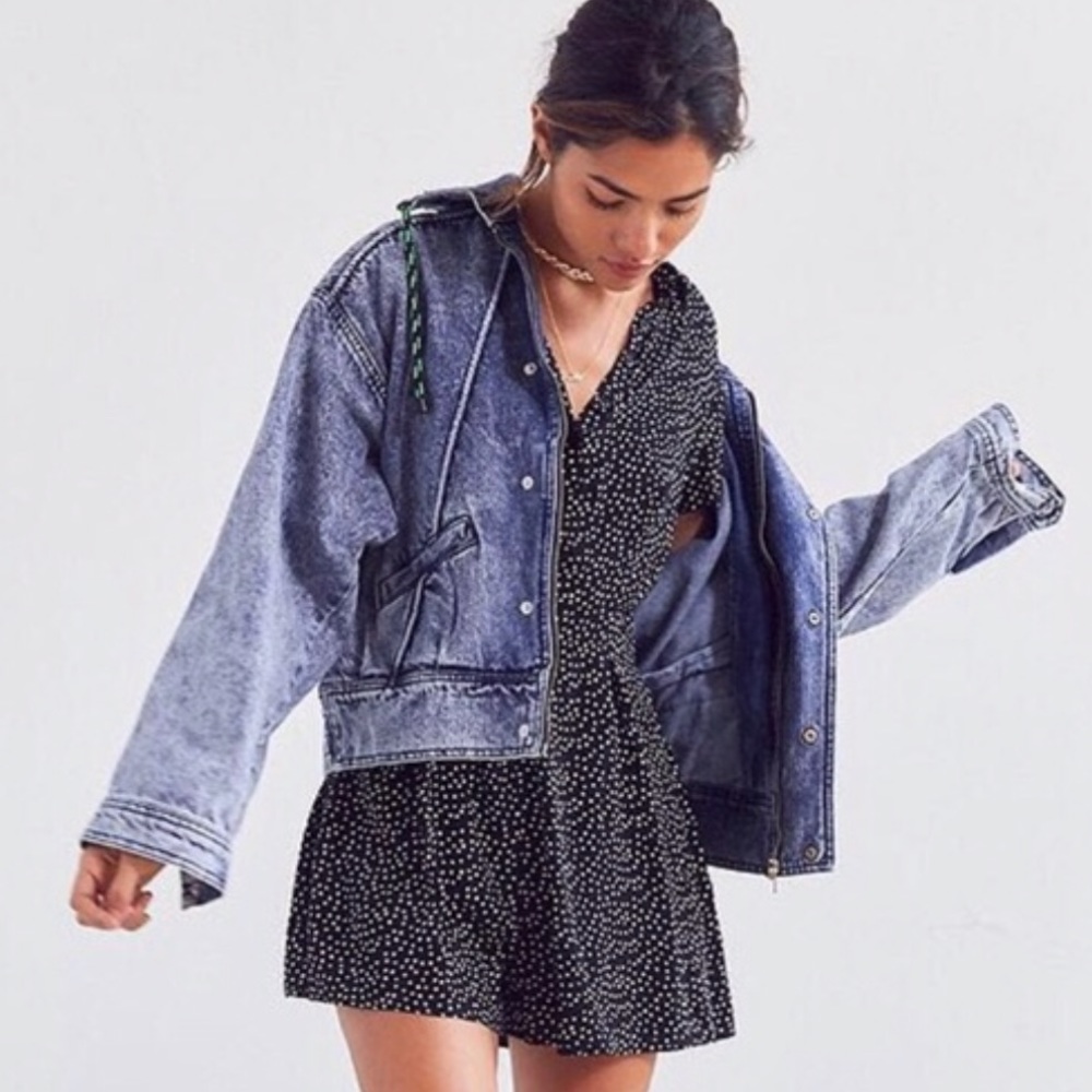 Urban Outfitters romper polka dot